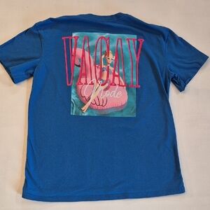 Barbie Ocean Blue Tee, Vacay!